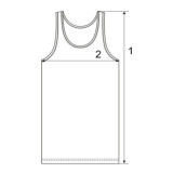 T-shirt męski m.08-K czarny TM Yaroslav